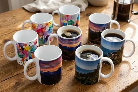 Drinkware printed by Colorfly Studio, Dubai