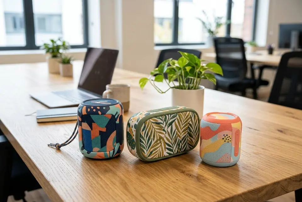 Custom Bluetooth Speakers printed in Dubai - Colorfly Studio
