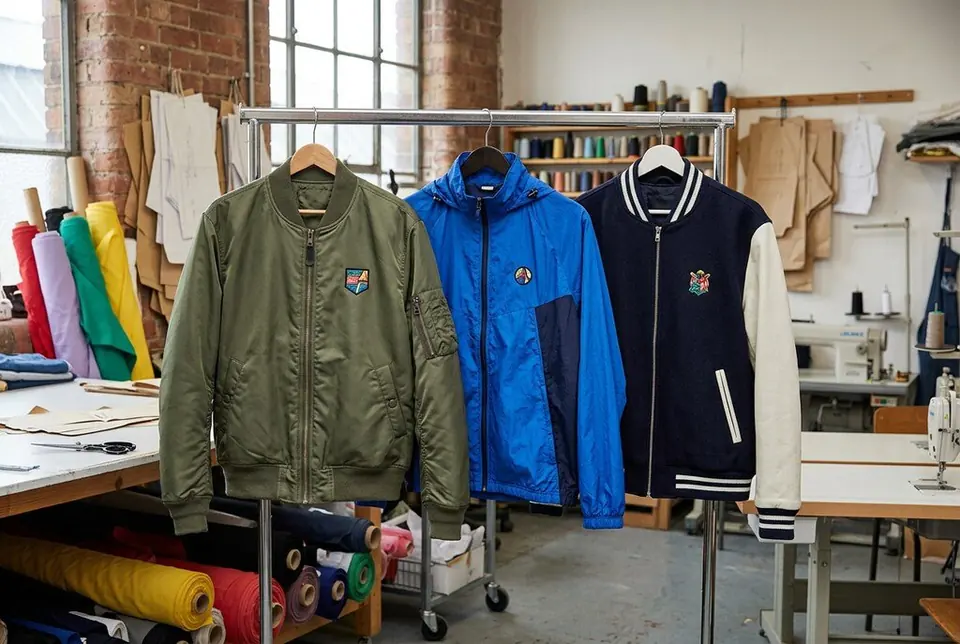 Custom Jackets printed and embroidered in Dubai - Colorfly Studio
