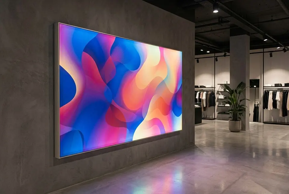 Custom Fabric Light Box made in Dubai - Colorfly Studio