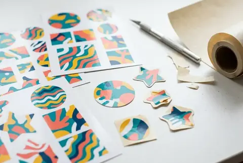 Custom Stickers printed in Dubai - Colorfly Studio