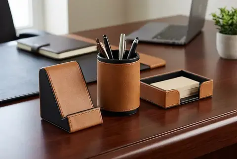 Custom PU Organizers printed in Dubai - Colorfly Studio