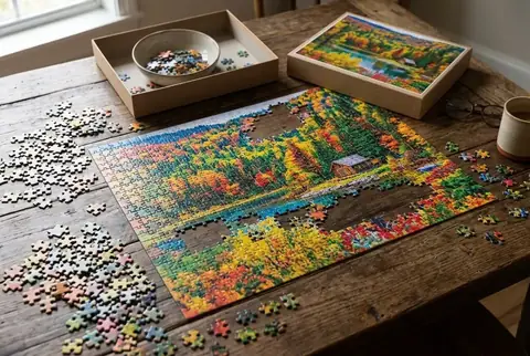 Custom Puzzles printed in Dubai - Colorfly Studio