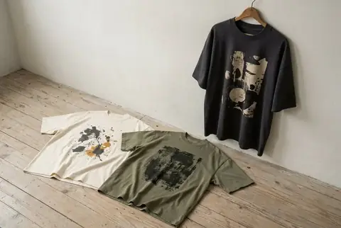 Custom Oversized T-Shirts printed and embroidered in Dubai - Colorfly Studio