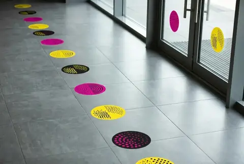 Custom Spot Decal printed and installed in Dubai - Colorfly Studio
