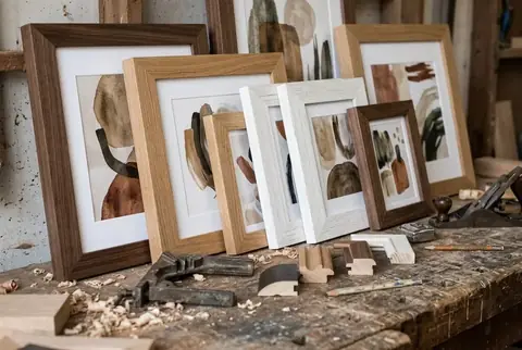 Wooden Frames printed in Dubai - Colorfly Studio