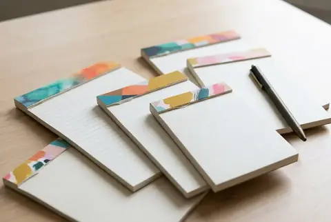 Custom printed notepads in Dubai - Colorfly Studio