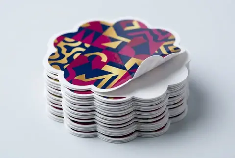 Custom Die Cut Stickers printed in Dubai - Colorfly Studio